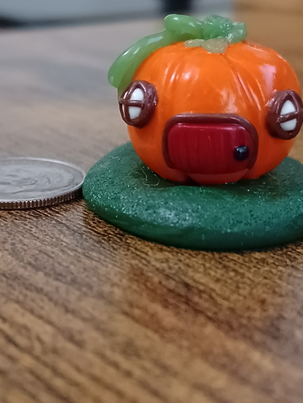 Pumpkin House Clay Miniature